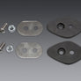 CRF300L RALLY 2021-25 / CRF250 RALLY 2017-20 FRONT MICRO TURN SIGNAL KIT