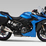 GSX-S1000GT 2022-25 R-11Sq Stainless Slip-on Exhaust w/ Satin Muffler