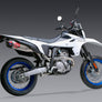 DR-Z4 S/SM 2025 Race RS-12 Stainless Full Exhaust, w/ Stainless Muffler