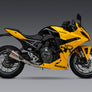 GSX-8S/R/T/TT 23-25 AT2 Stainless Full Exhaust, w/ Stainless Muffler