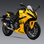 GSX-8S/R/T/TT 23-25 AT2 Stainless Full Exhaust, w/ Stainless Muffler
