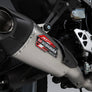 GSX-8S/R/T/TT 23-25 AT2 Stainless Full Exhaust, w/ Stainless Muffler