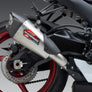 GSX-R600/750 2011-24 AT2 Stainless Slip-On Exhaust, w/ Stainless Muffler