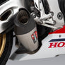 CBR1000RR/SP/SP2 17-25 AT2 Stainless Slip-On Exhaust, w/ Stainless Muffler