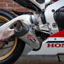 CBR1000RR/SP/SP2 17-25 AT2 Stainless Slip-On Exhaust, w/ Stainless Muffler