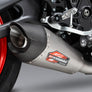 R7 22-25 / MT-07 17-25 Race AT2 Stainless Full Exhaust, w/ Stainless Muffler