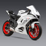 R7 22-25 / MT-07 17-25 Race AT2 Stainless Full Exhaust, w/ Stainless Muffler