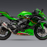 ZX-4RR 23-25 AT2 Stainless Slip-On Exhaust, w/ Stainless Muffler