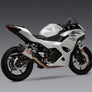 NINJA 500 / Z500 / NINJA 400 2024 Race AT2 Stainless Full Exhaust, w/ Stainless Muffler