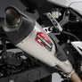 NINJA 500/400 / Z500/400 18-24 AT2 Stainless Slip-On Exhaust, w/ Stainless Muffler