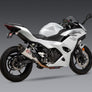 NINJA 500/400 / Z500/400 18-24 AT2 Stainless Slip-On Exhaust, w/ Stainless Muffler
