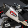 450SS 23-24 / 450NK 2024 AT2 Stainless Slip-On Exhaust, w/ Stainless Muffler