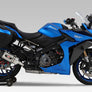 Yoshimura GSX-S1000/GT/S950 / KATANA R-77S STAINLESS SLIP-ON W/ SATIN FINISH MUFFLER (EEC)