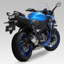 Yoshimura GSX-S1000/GT/S950 / KATANA R-77S STAINLESS SLIP-ON W/ SATIN FINISH MUFFLER (EEC)