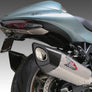 HAYABUSA 2021-25 Race R-11SQ-R Dual Stainless Slip-On Exhaust, w/ Stainless Mufflers