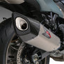 HAYABUSA 2021-25 Race R-11SQ-R Dual Stainless Slip-On Exhaust, w/ Stainless Mufflers