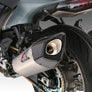 HAYABUSA 2021-25 Race R-11SQ-R Dual Stainless Slip-On Exhaust, w/ Stainless Mufflers