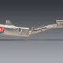 CRF450R/RX 2025 RS-12 Titanium Full Exhaust, w/ Titanium Muffler