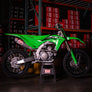 KX250/X 2025 RS-12 Stainless Full Exhaust, w/ Stainless Muffler