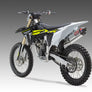 TF250-X RS-12 Stainless Full Exhaust, w/ Aluminum Muffler