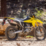 DR-Z4 S/SM 2025 Race RS-12 Stainless Full Exhaust, w/ Stainless Muffler