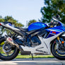 GSX-R600/750 2011-24 AT2 Stainless Slip-On Exhaust, w/ Stainless Muffler
