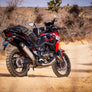 Africa Twin 20-25 RS-12 Stainless Slip-On Exhaust, w/ Stainless Muffler