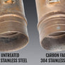 CRF450R/RX 2025 RS-12 Stainless Full Exhaust, w/ Stainless Muffler