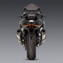 HAYABUSA 2022-25 Race R-77 Dual Stainless Slip-On Exhaust, w/ Stainless Mufflers