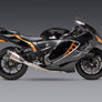 Hayabusa 2022-25 Race AT2 Stainless Full Exhaust, w/ Stainless Muffler