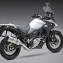 V-STROM 650 17-25 Race R-77 Stainless 3/4 Exhaust, w/ Stainless Muffler