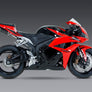 CBR600RR 09-12 RS-5 Stainless Slip-On Exhaust, w/ Carbon Fiber Muffler
