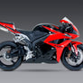 CBR600RR 09-12 RS-5 Stainless Slip-On Exhaust, w/ Stainless Muffler