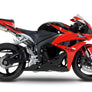 CBR600RR 09-25 Race RS-5 Stainless Full Exhaust, w/ Stainless Muffler