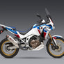 Africa Twin 20-25 RS-12 Stainless Slip-On Exhaust, w/ Stainless Muffler