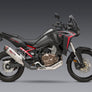 Africa Twin 20-25 RS-12 Stainless Slip-On Exhaust, w/ Stainless Muffler