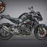 FZ-10 17/MT-10 18-21 ALPHA T Slip-On Titanium Exhaust, w/ Titanium Muffler