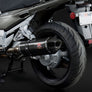 FJR1300A 13-24 R-77 Stainless Slip-On Exhaust, w/ Carbon Fiber Mufflers