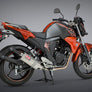 FZ-S 2.0 16 Race TRS Stainless Full Exhaust, w/ Stainless Muffler