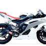 YZF-R6V 06-16 TRC Stainless Slip-On Exhaust, w/ Carbon Fiber Muffler