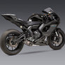 FZ/MT-07 15-25 / XSR700 18-24 / R7 22-25 Race R-77 Stainless Full Exhaust, w/ CF Muffler