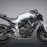 FZ/MT-07 15-25 / XSR700 18-24 / R7 22-25 Race R-77 Stainless Full Exhaust, w/ CF Muffler