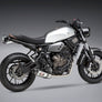 FZ/MT-07 15-25 / XSR700 18-24 / R7 22-25 Race R-77 Stainless Full Exhaust, w/ Stainless Muffler