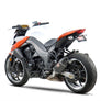 Z1000 10-16 R-77 Stainless Slip-On Exhaust, w/ Carbon Fiber Mufflers