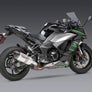 NINJA 1000SX 20-24 / NINJA 1100SX 2025 ALPHA Stainless Slip-On Exhaust, w/ Stainless Muffler