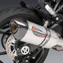 NINJA 1000SX 20-24 / NINJA 1100SX 2025 ALPHA Stainless Slip-On Exhaust, w/ Stainless Muffler