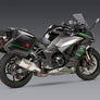 NINJA 1000SX 20-24 / NINJA 1100SX 2025 ALPHA Stainless Slip-On Exhaust, w/ Stainless Muffler