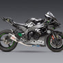 ZX-10R/RR 21-25 Race AT2 Stainless 3/4 Exhaust, w/ Stainless Muffler