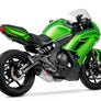 NINJA 650 12-16 Race RS-4S Stainless Full Exhaust, w/ Stainless Muffler