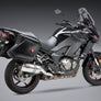 VERSYS 1000 15-18 ALPHA Stainless Slip-On Exhaust, w/ Stainless Muffler